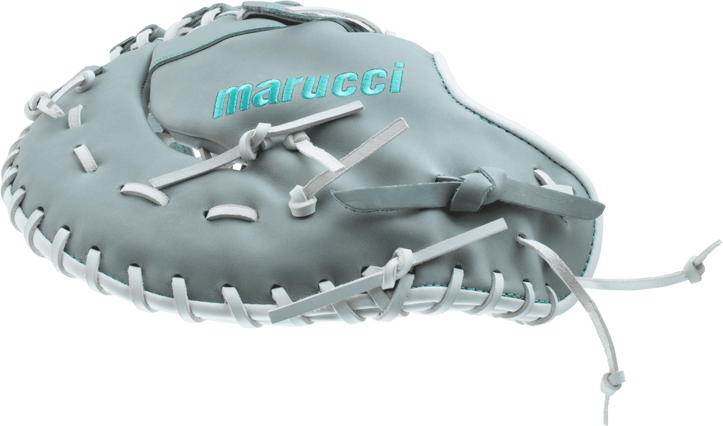 Marucci Palmetto 13" Fastpitch Softball First Base Mitt/Glove - MFG3PL39S2FP-GY product image 3, provided for visual