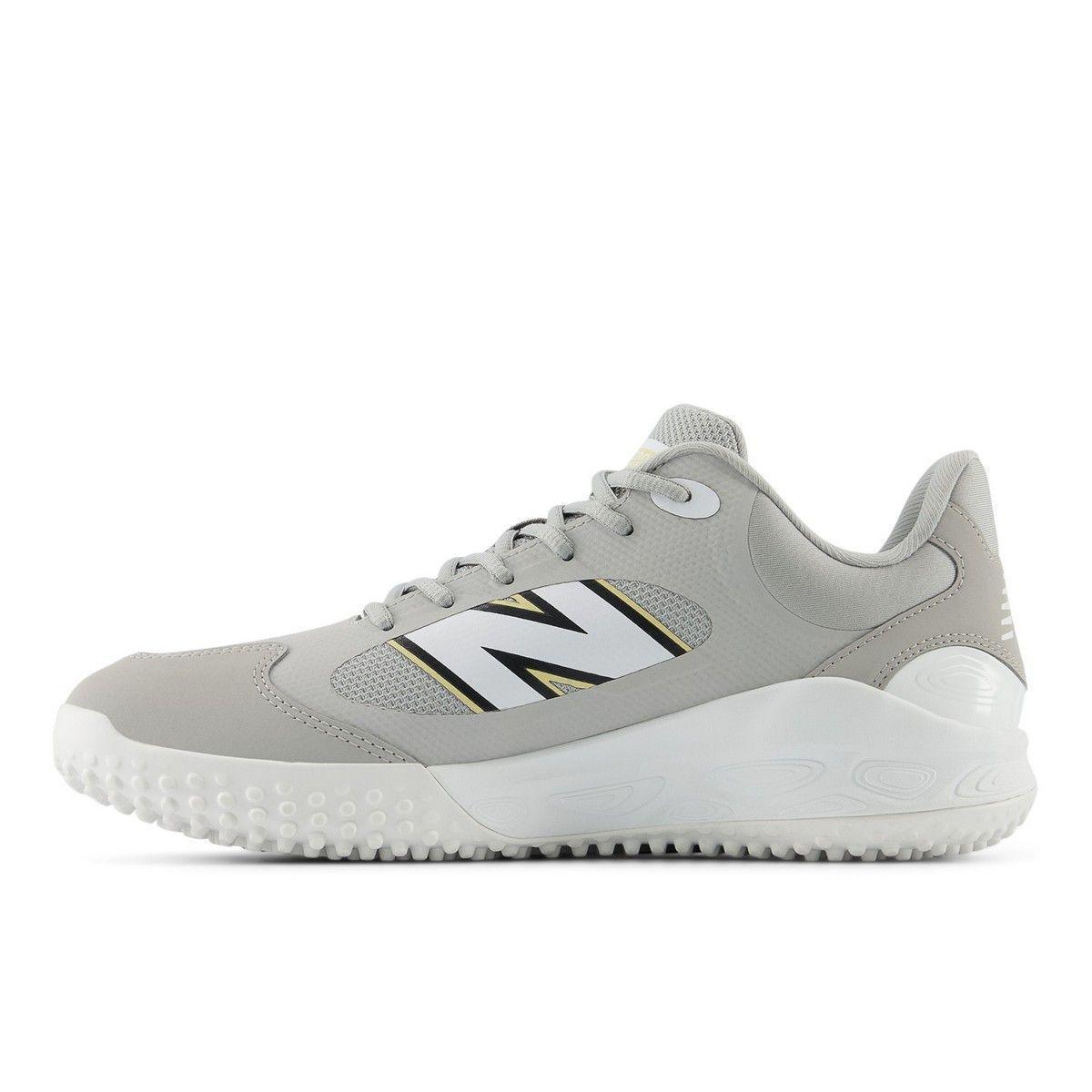 New Balance Men Fresh Foam 3000 v7 Turf Baseball Shoes - Grey Raincloud - T3000TG7 product image 2, provided for visual
