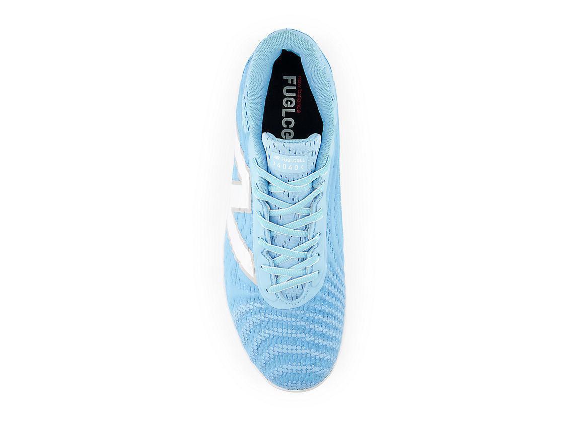 New Balance Men FuelCell 4040 V7 Metal Baseball Cleats - Sky Blue / White - L4040SD7 product image 3, provided for visual