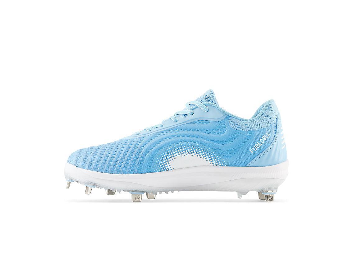 New Balance Men FuelCell 4040 V7 Metal Baseball Cleats - Sky Blue / White - L4040SD7 product image 2, provided for visual