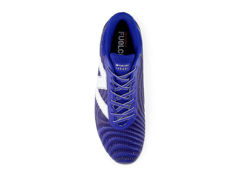 New Balance Men FuelCell 4040 V7 Metal Baseball Cleats - Team Royal / White - L4040TB7 product image 3, provided for visual