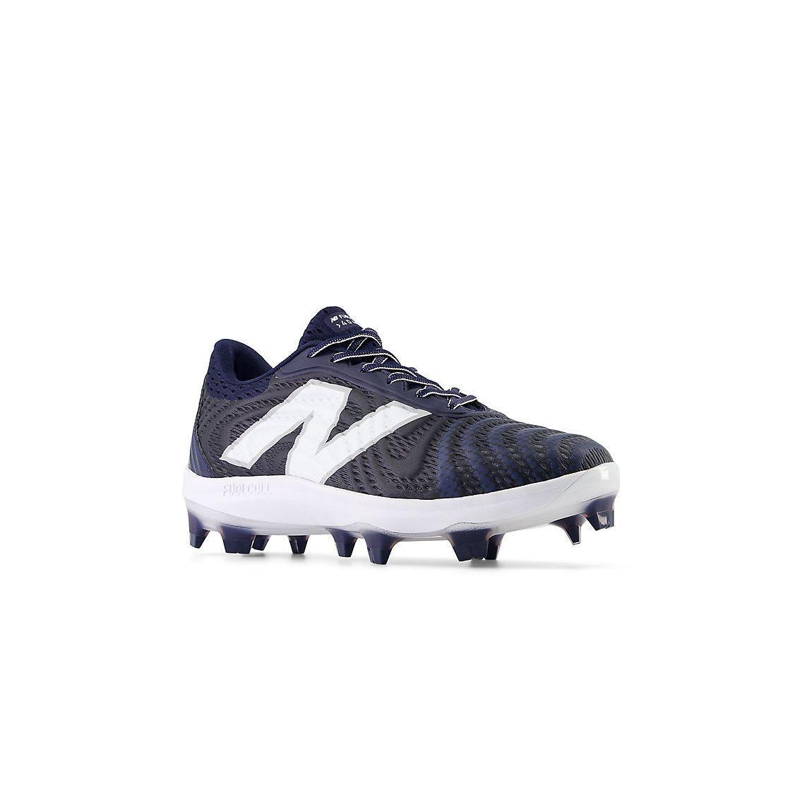 New Balance Men FuelCell 4040 V7 Molded Baseball Cleats - Team Navy / Optic White - PL4040N7 product image 1, provided for