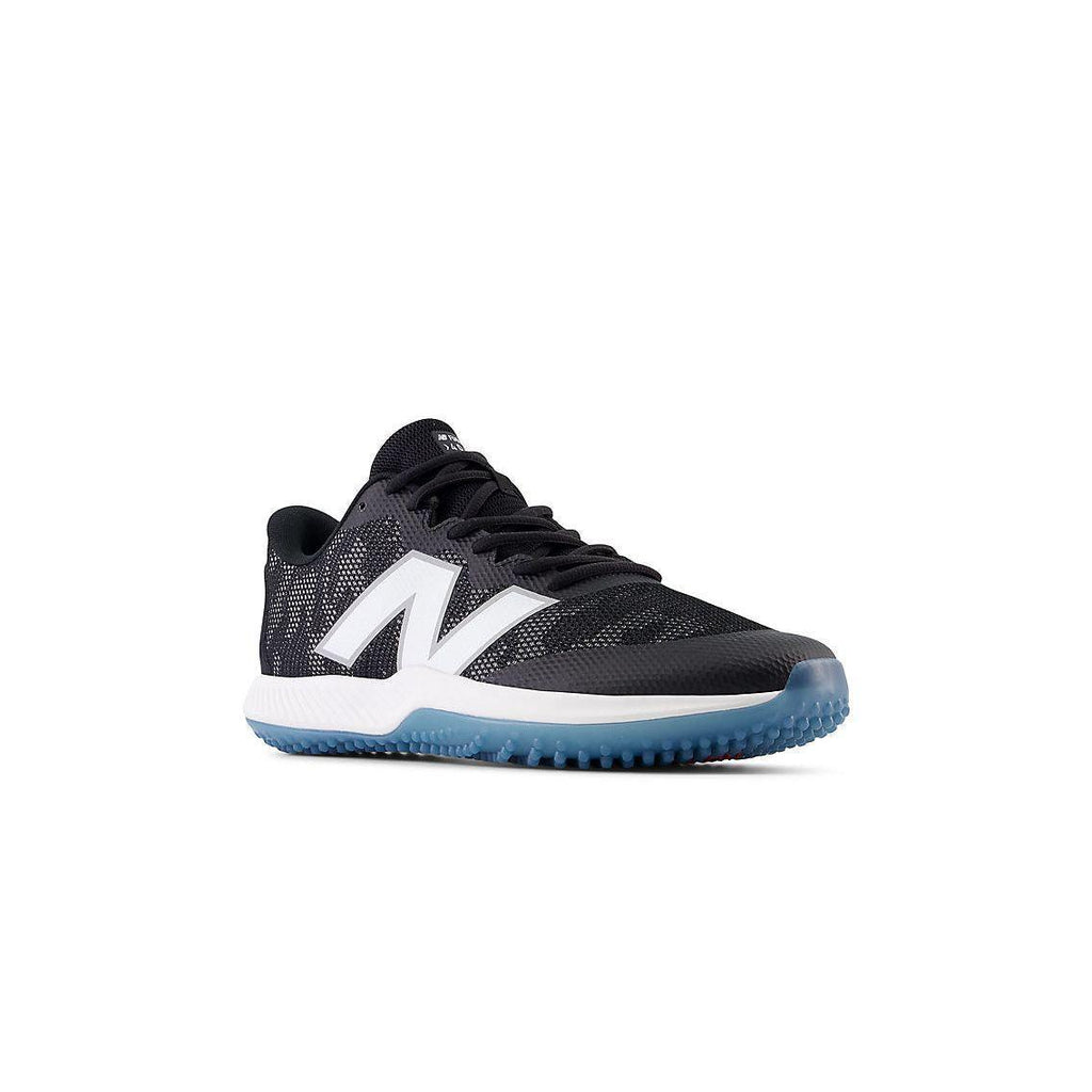 New Balance Men FuelCell 4040 V7 Turf Baseball Shoes - Black / Optic White / Ice Blue - T4040BK7 product image 1, provided