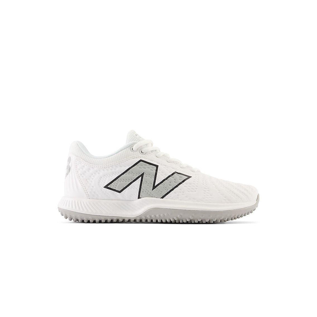 New Balance Men FuelCell 4040 V7 Turf Baseball Shoes - Optic White / Raincloud - T4040SW7 product image 2, provided for