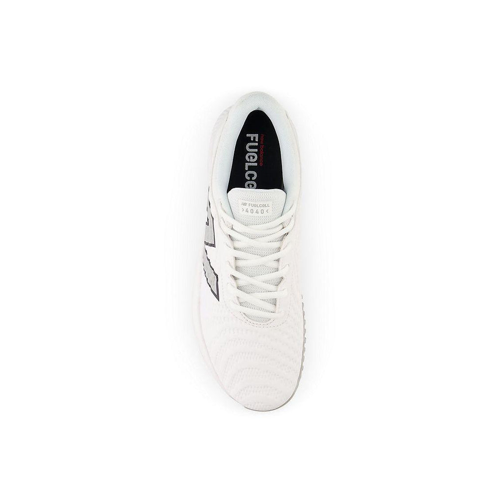 New Balance Men FuelCell 4040 V7 Turf Baseball Shoes - Optic White / Raincloud - T4040SW7 product image 4, provided for