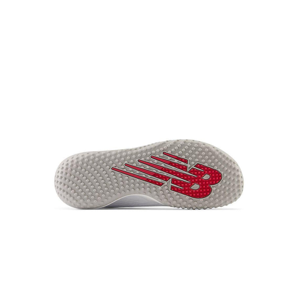 New Balance Men FuelCell 4040 V7 Turf Baseball Shoes - Optic White / Raincloud - T4040SW7 product image 5, provided for