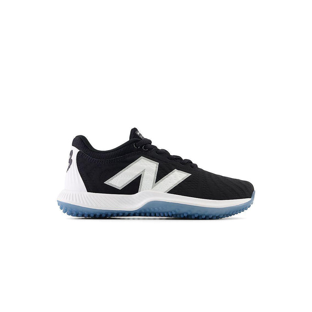 New Balance Women FuelCell FUSE v4 Turf Trainer Softball Shoes - Black/Optic White - STFUSEK4 product image 1, provided for
