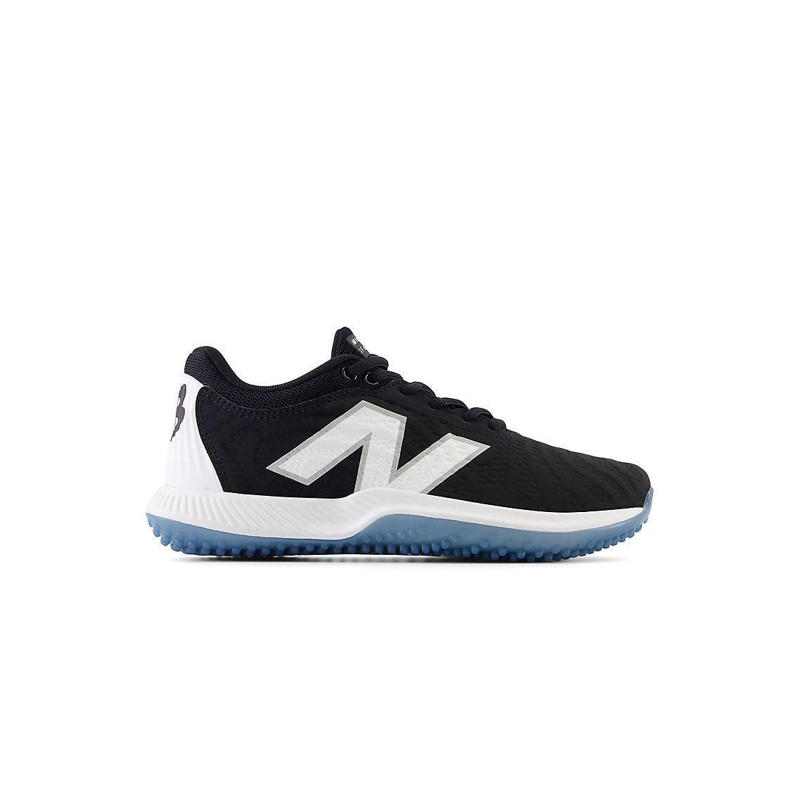 New Balance Women FuelCell FUSE v4 Turf Trainer Softball Shoes - Black/Optic White - STFUSEK4 product image 1, provided for