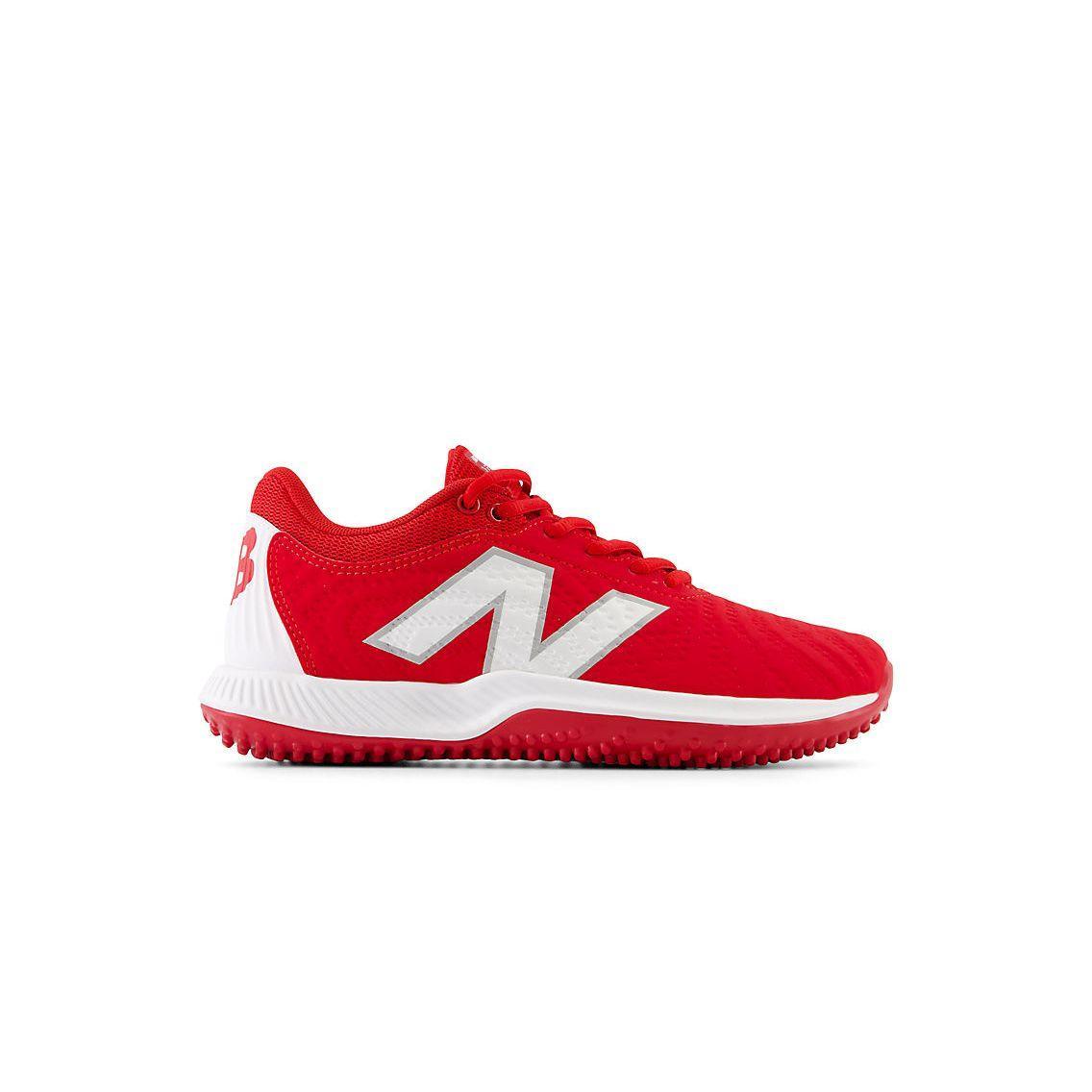 New Balance Women FuelCell FUSE v4 Turf Trainer Softball Shoes - Team Red/Optic White - STFUSER4 product image 1, provided