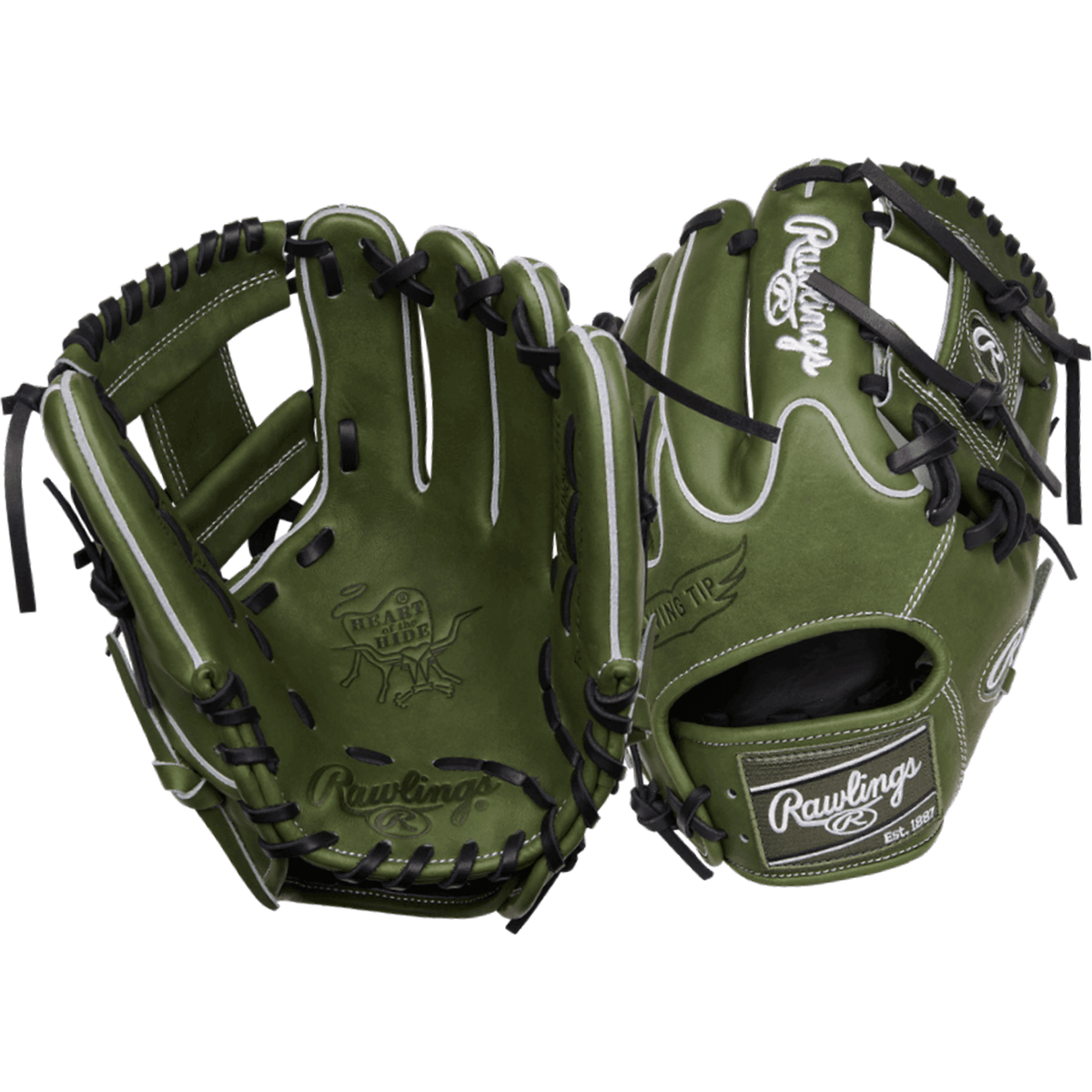 Rawlings Heart of The Hide 11.5" Glove - PRO204W-2MG product image 1, provided for visual reference and product detail review