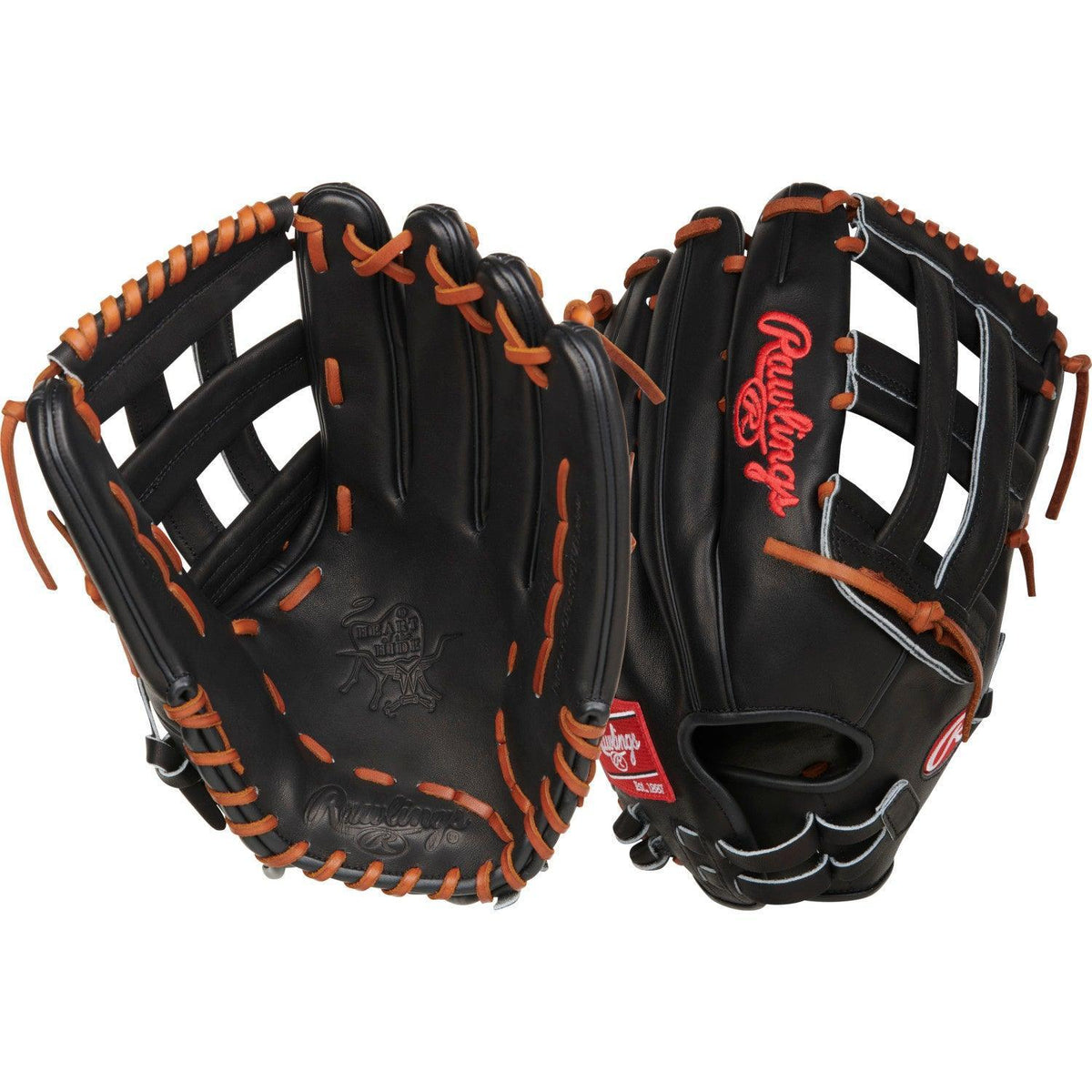 Rawlings Heart Of The Hide 14" Slowpitch Glove - RPRO140SP-6B product image 1, provided for visual reference and product