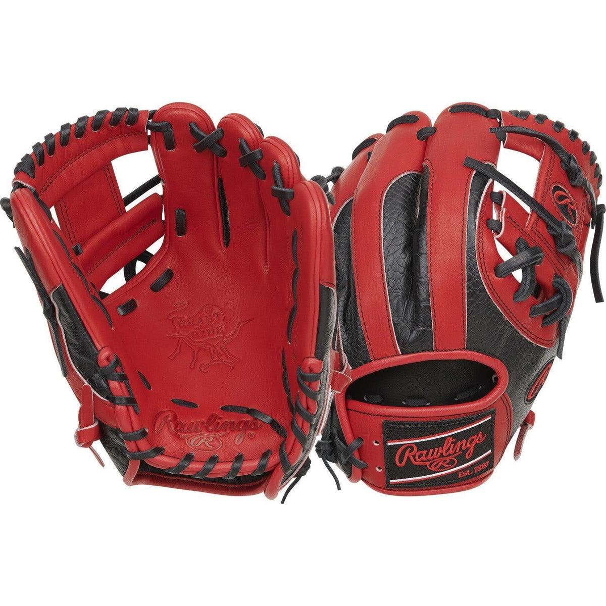 Rawlings Heart Of The Hide Color Sync 11.5" Baseball Fielding Glove - RPRO204-2SBC product image 2, provided for visual