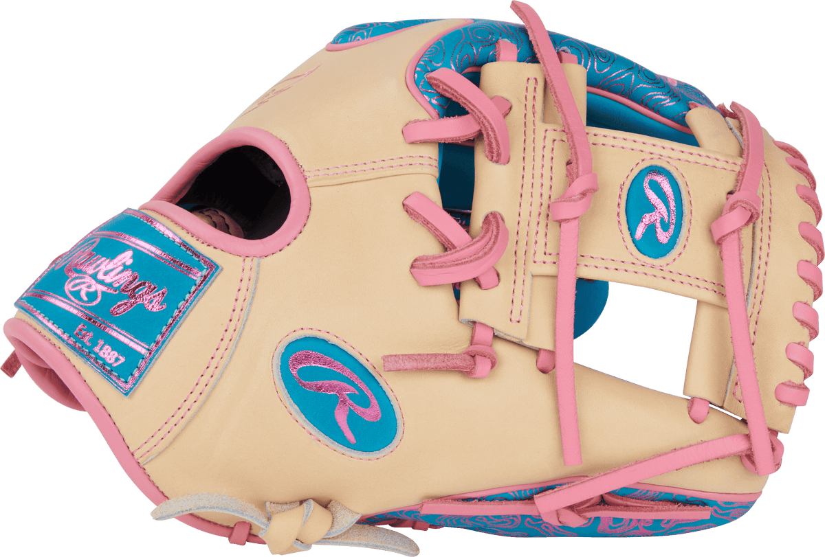 Rawlings Heart of the Hide Vibrant Series 11.5" Baseball Fielding Glove - PROR204W-2TEC product image 2, provided for visual