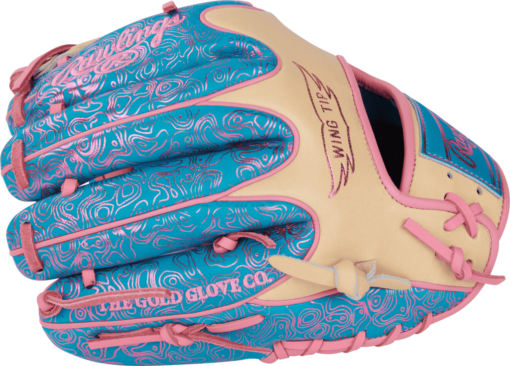 Rawlings Heart of the Hide Vibrant Series 11.5" Baseball Fielding Glove - PROR204W-2TEC product image 3, provided for visual
