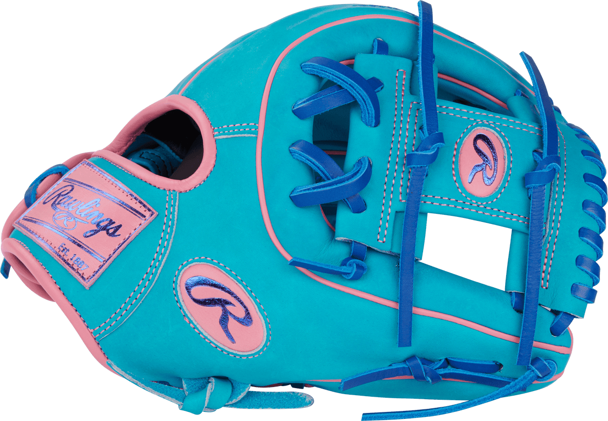 Rawlings Heart of the Hide Vibrant Series 11.5" Baseball Fielding Glove - PROR314-2TEP product image 3, provided for visual
