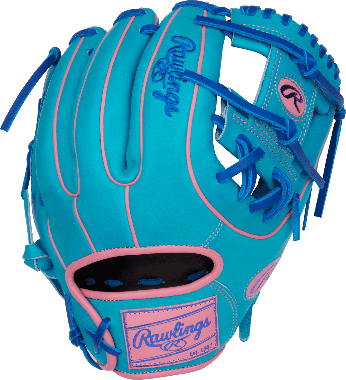 Rawlings Heart of the Hide Vibrant Series 11.5" Baseball Fielding Glove - PROR314-2TEP product image 1, provided for visual