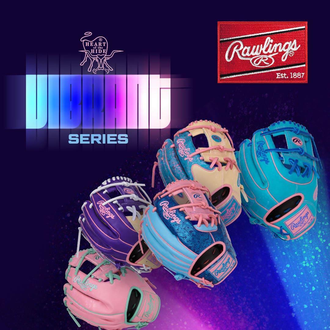 Rawlings Heart of the Hide Vibrant Series 11.5" Baseball Fielding Glove - PROR314-2TEP product image 4, provided for visual