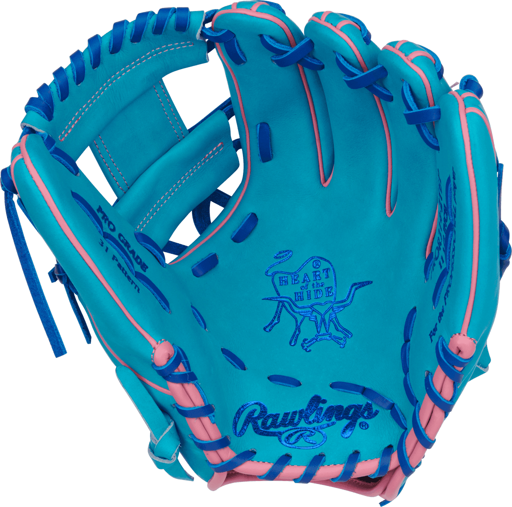 Rawlings Heart of the Hide Vibrant Series 11.5" Baseball Fielding Glove - PROR314-2TEP product image 2, provided for visual
