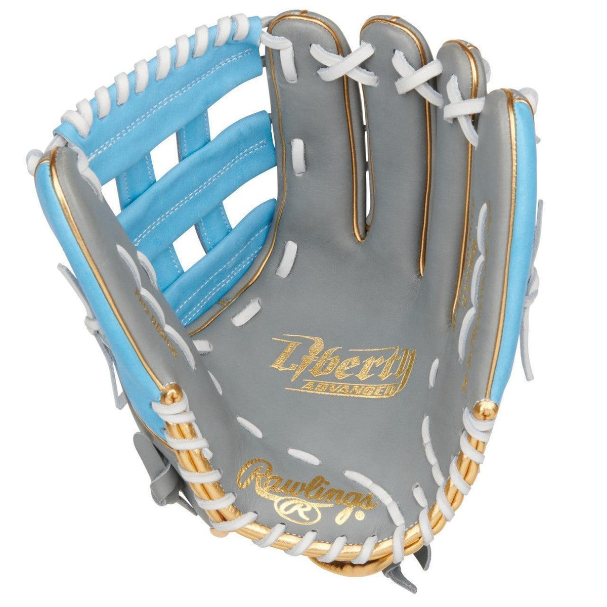 Rawlings Liberty Advanced ColorSync 4.0 12.75" Softball Fielding Glove - RLA1275SB-6GCB product image 2, provided for visual