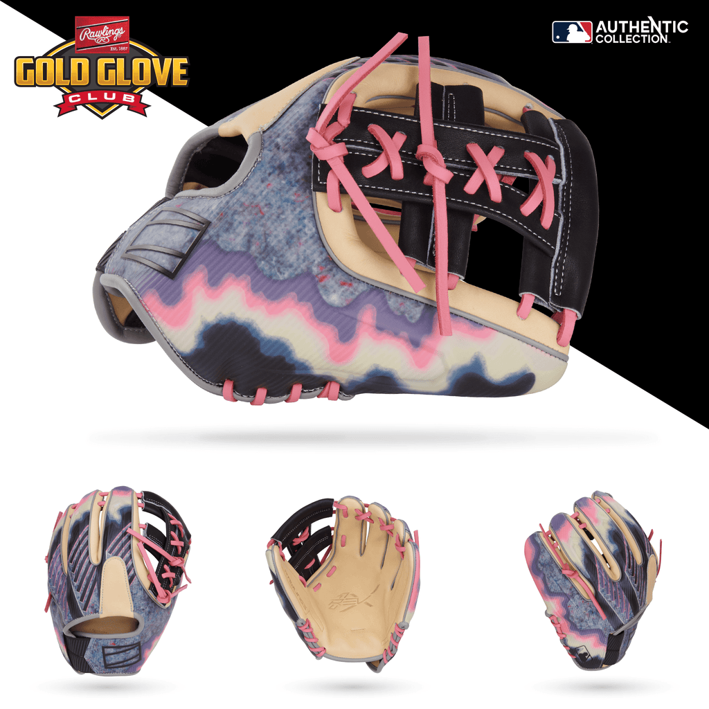 Rawlings Rex1X 11.5" Gold Glove Club Baseball Fielding Glove April 2024 - PREV204-32C product image 2, provided for visual