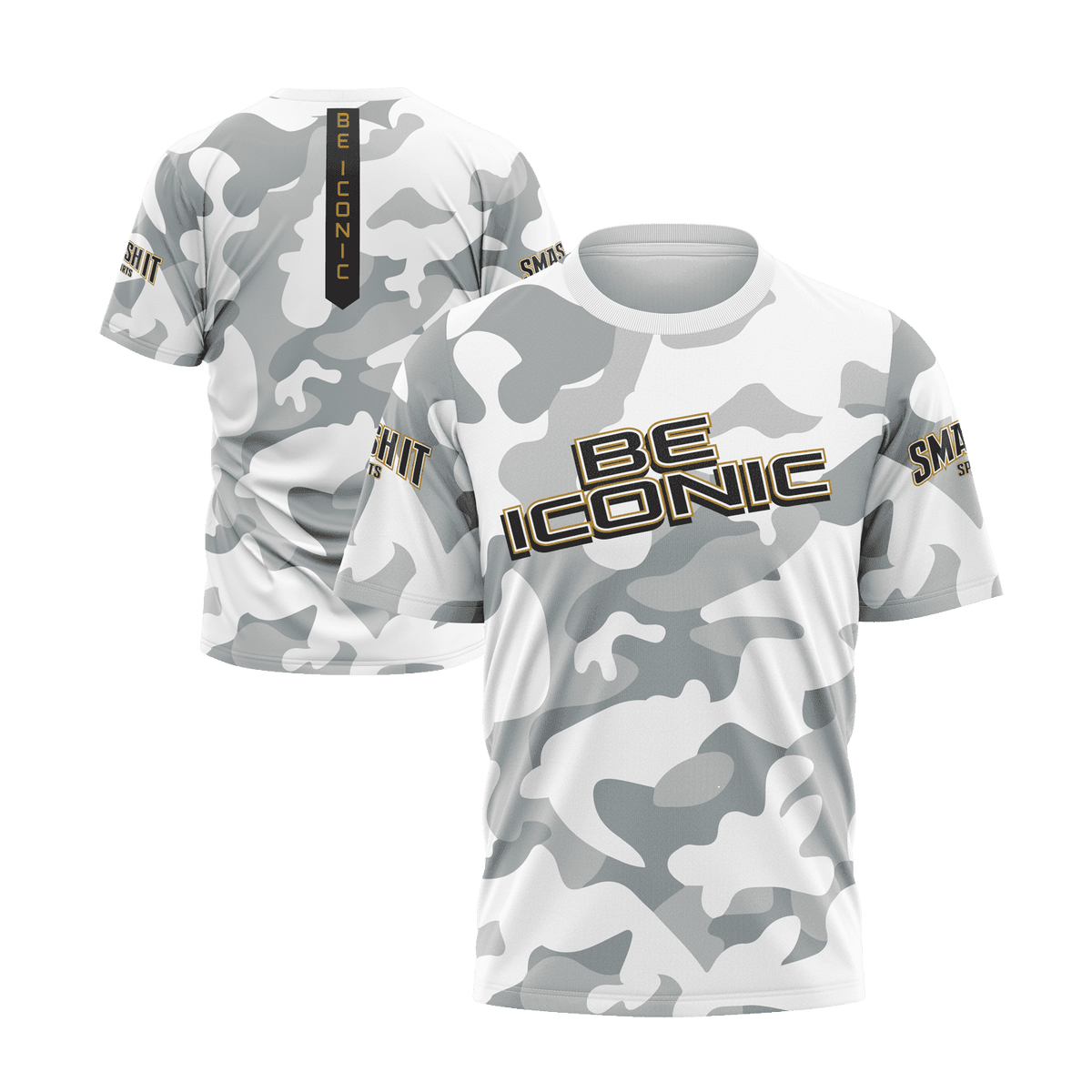 Smash It Sports Short Sleeve Shirt - Be Iconic product image 1, provided for visual reference and product detail review
