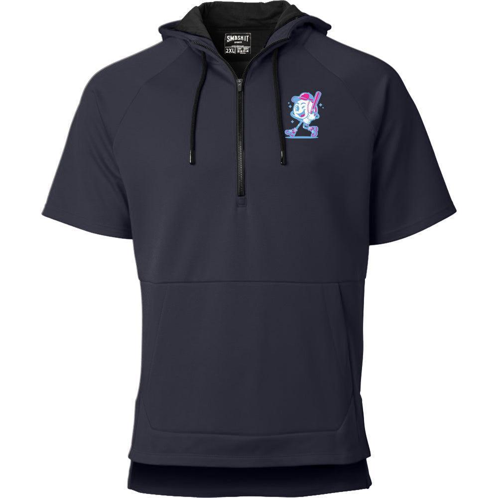 Smash It Sports "Smashie" BP Fleece Hoodie - Midnight product image 1, provided for visual reference and product detail