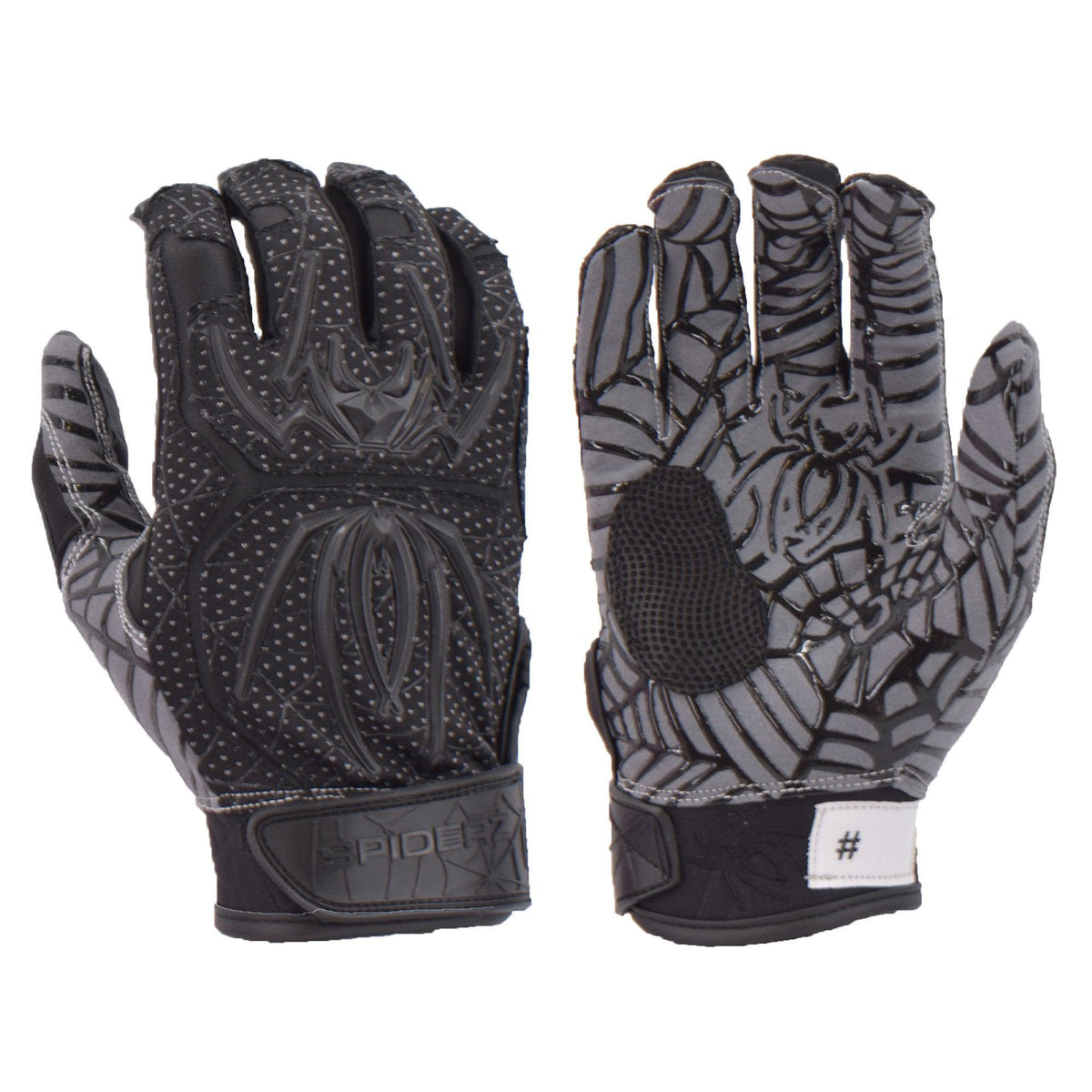 Spiderz HYBRID Batting Gloves - Blackout product image 1, provided for visual reference and product detail review