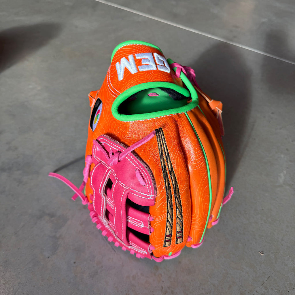Gem Gloves Baseball Fielding Glove - GEM080 Tuna Roll product image 7, provided for visual reference and product detail