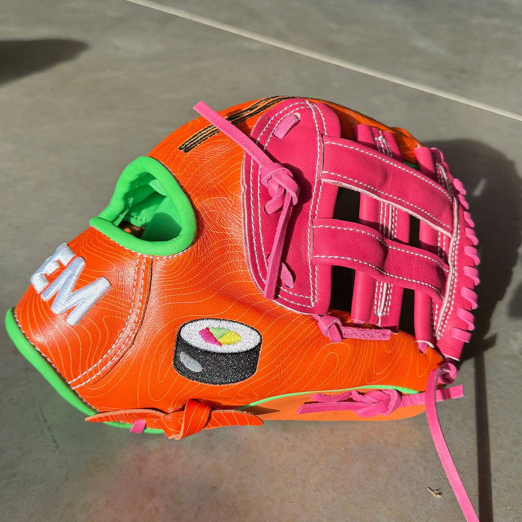 Gem Gloves Baseball Fielding Glove - GEM080 Tuna Roll product image 8, provided for visual reference and product detail