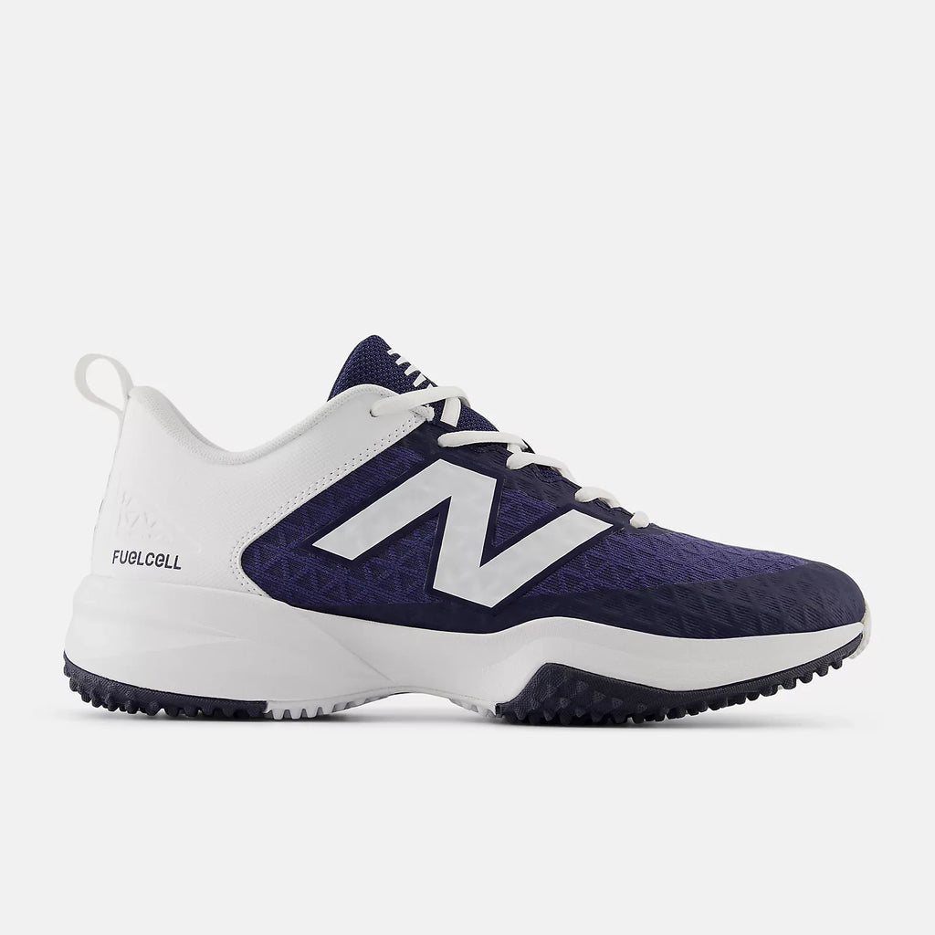 New Balance Men Fuelcell 4040 v8 Turf Baseball Shoes - Navy/White - T4040TN8 product image 1, provided for visual reference