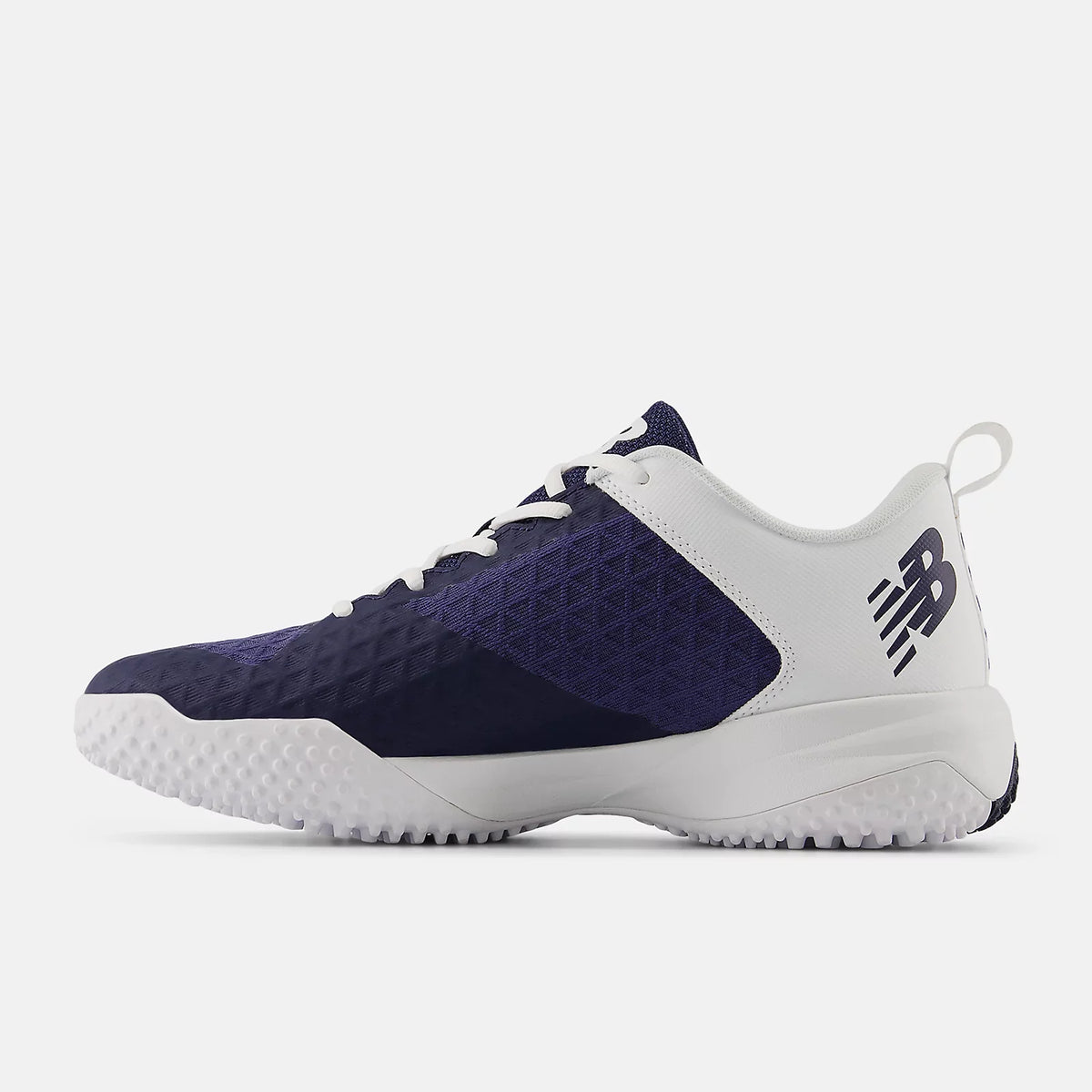 New Balance Men Fuelcell 4040 v8 Turf Baseball Shoes - Navy/White - T4040TN8 product image 3, provided for visual reference
