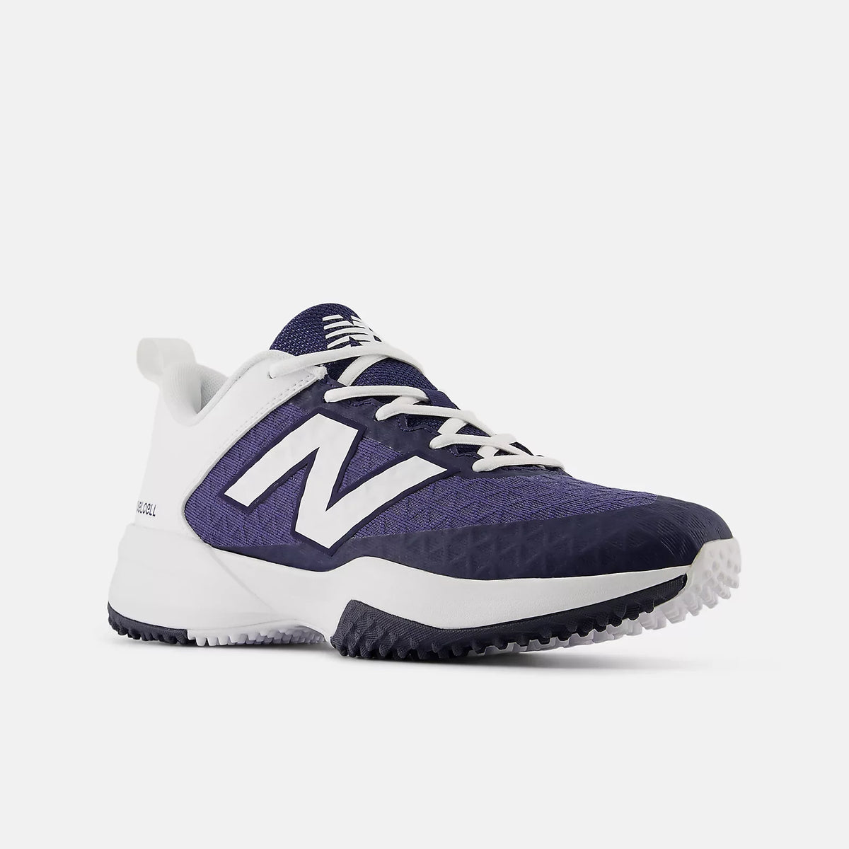 New Balance Men Fuelcell 4040 v8 Turf Baseball Shoes - Navy/White - T4040TN8 product image 2, provided for visual reference