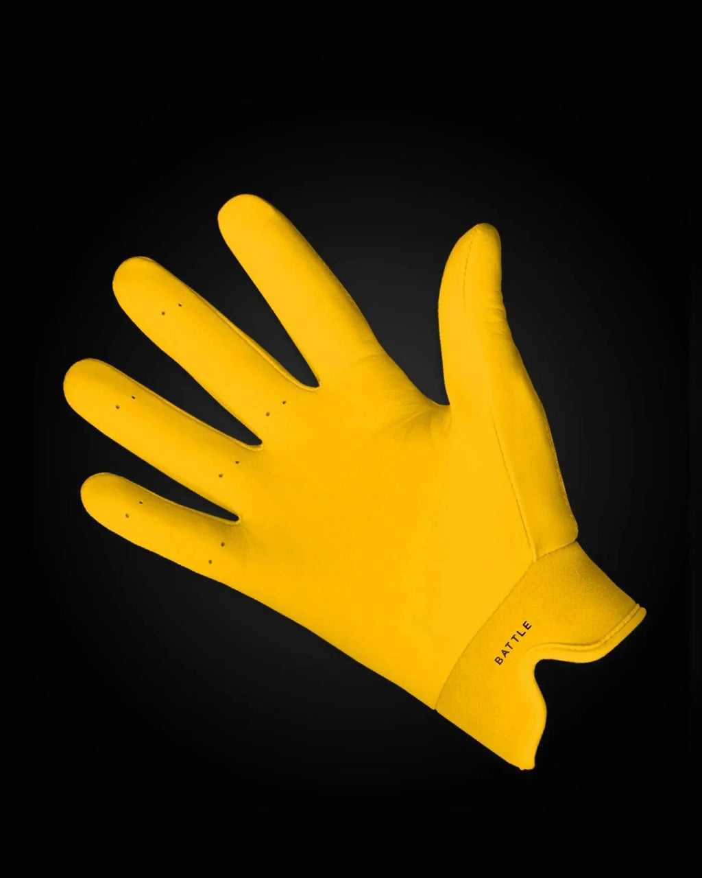 Warstic IK3 Pro Short Cuff Batting Gloves "Athletic Gold" product image 2, provided for visual reference and product detail