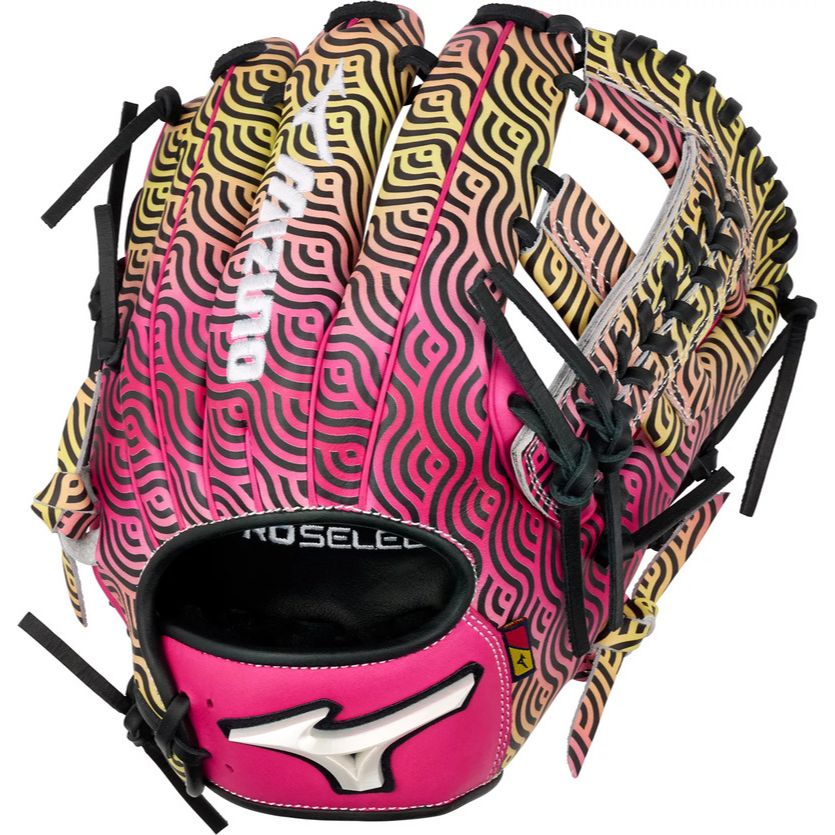 Mizuno Pro Select 11.5" Baseball Fielding Glove - GPS-40RMP Miami Breeze product image 1, provided for visual reference and