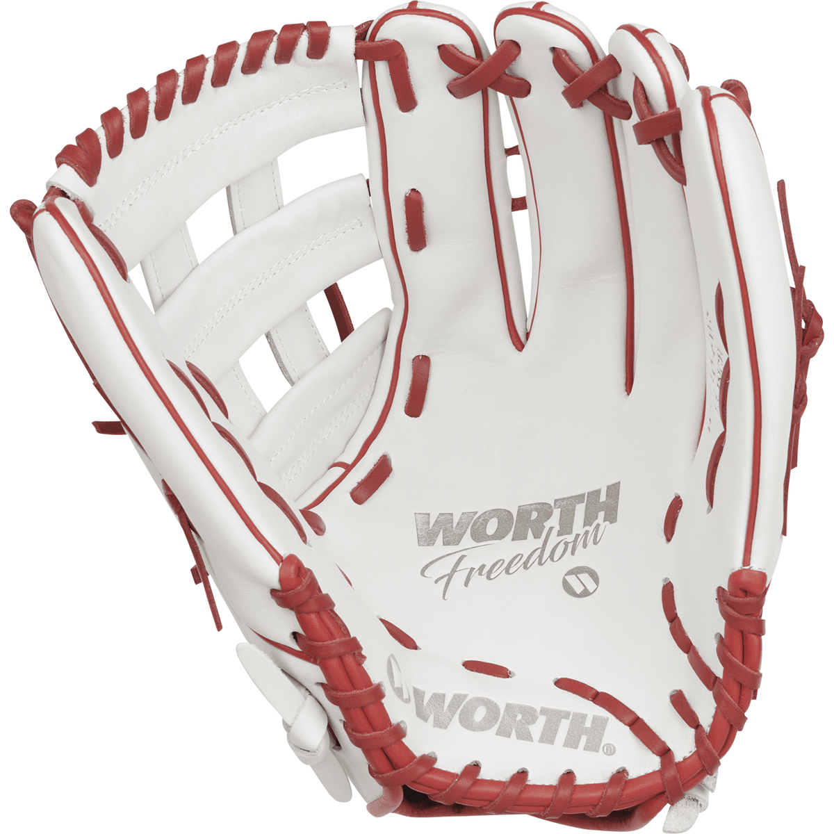 Worth Freedom Series 13" Slowpitch Fielding Glove - WWF130-6WS product image 3, provided for visual reference and product