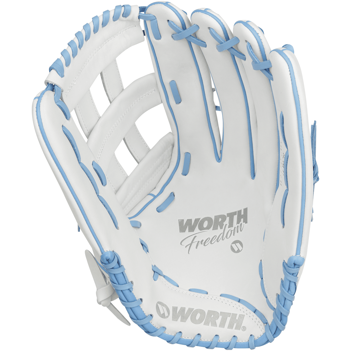 Worth Freedom Series 15" Slowpitch Fielding Glove - WWF150-6WCB product image 3, provided for visual reference and product