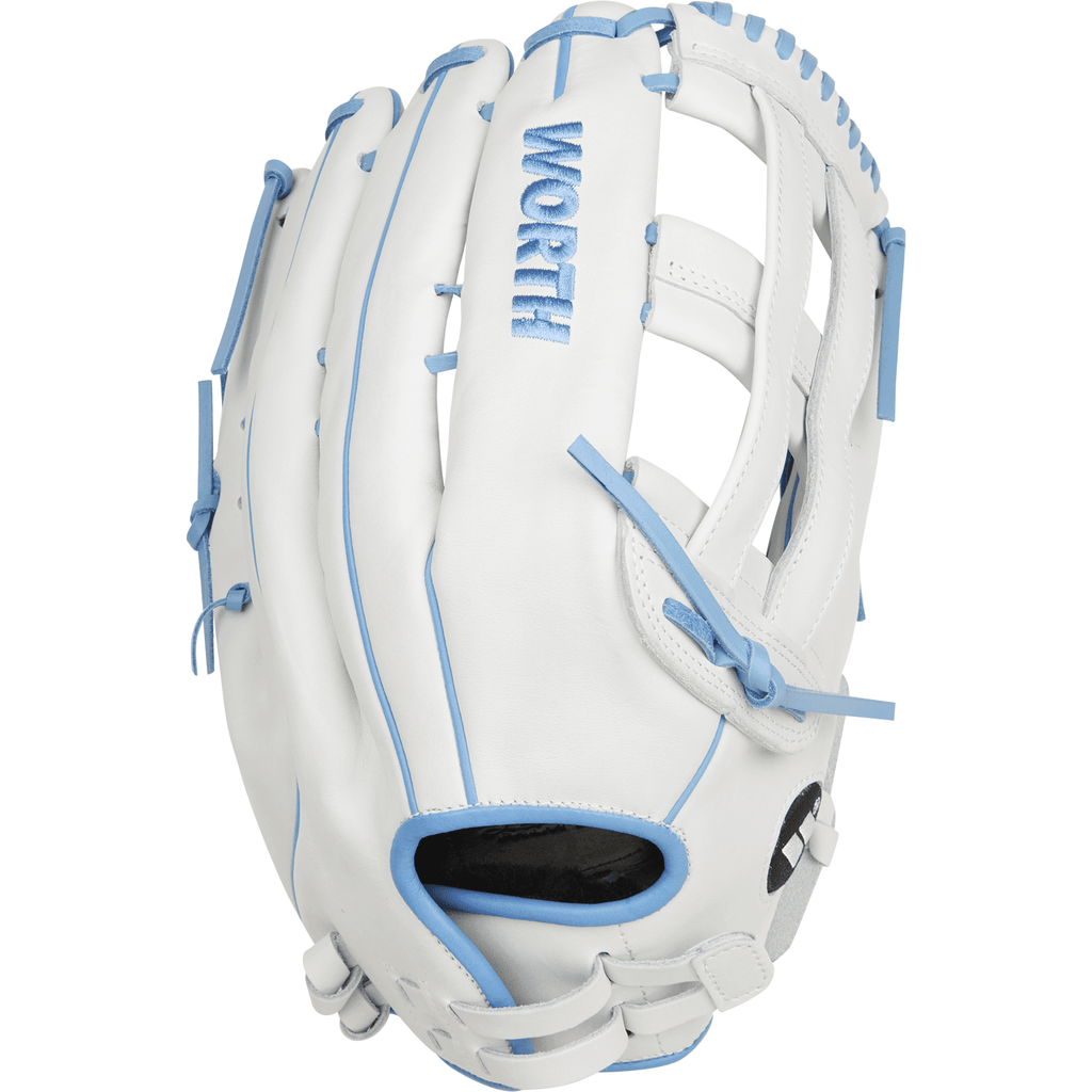 Worth Freedom Series 15" Slowpitch Fielding Glove - WWF150-6WCB product image 2, provided for visual reference and product